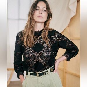 Sezane Bacall top